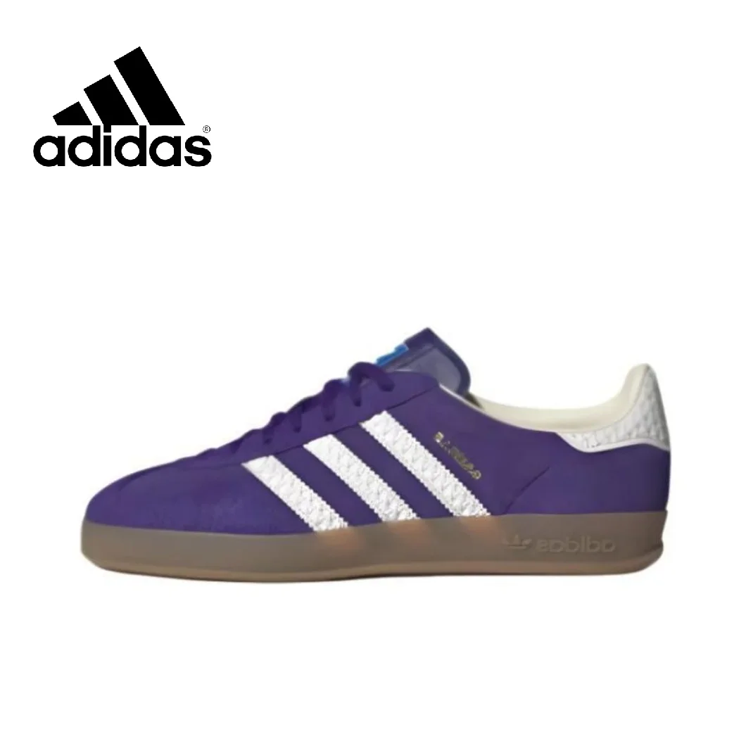 thumbnail image 1 of Nuevo listado de Adidas GAZELLE INDOOR, zapatillas de tabla de caña baja, cómodas y suaves para hombres y mujeres con el mismo calzado casual, 1 of 5