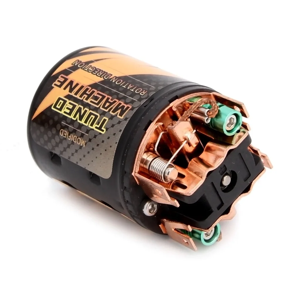 High-Performance RC Car Brushed Motor & ESC Combo for Crawlers