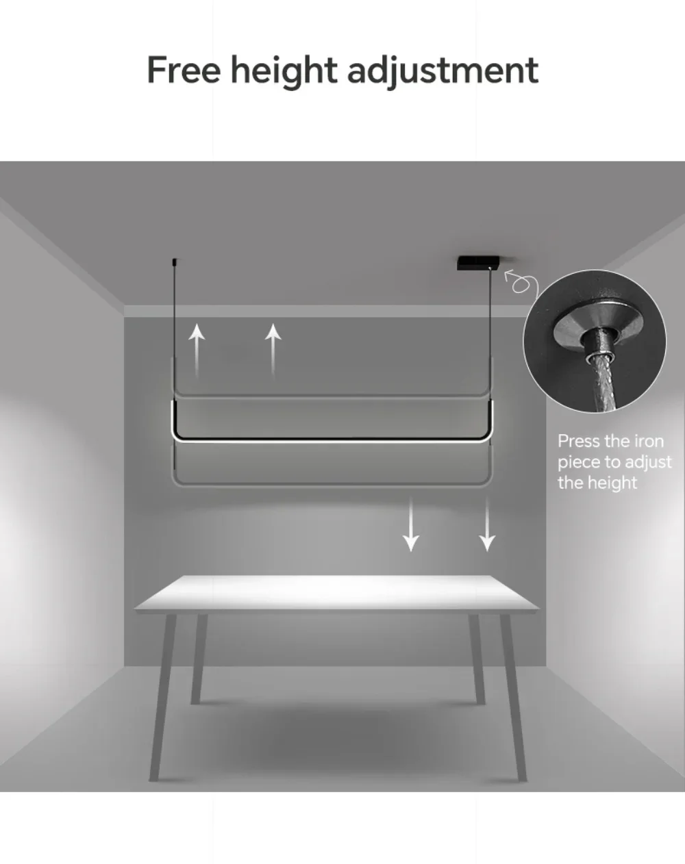 Modern LED Ceiling Chandelier for Living Room Table Dining Room Ceiling Pendant Lamps Home Decorative Lighting Fixture Lustre