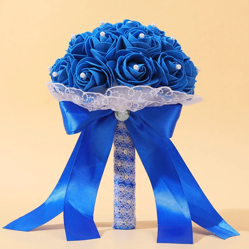 Elegant handmade foam rose bouquets for brides and bridesmaids-perfect for weddings, balls, engagements and anniversaries