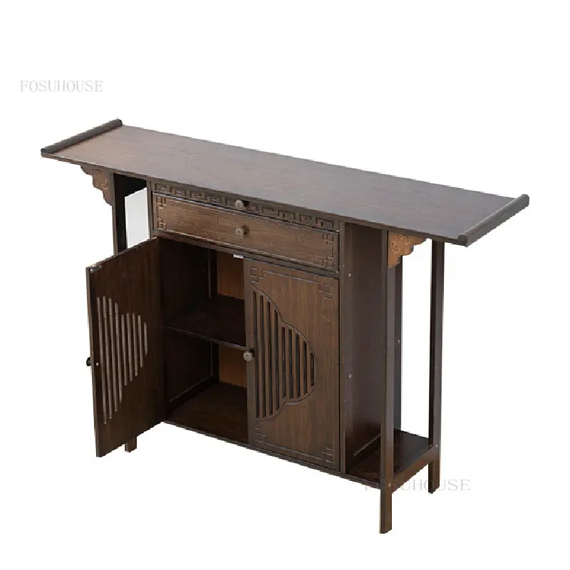 Chinese Living Room Console Tables Home Light Luxury-end High Console Table Modern Tribute Tables Creative Hallway Porch Cabinet