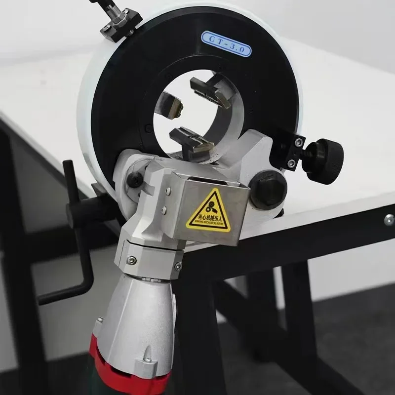 GhionChion Orbital Cutting Machine for sanitary / stainless-steel pipe tube beveling  welding and squaring machine 4