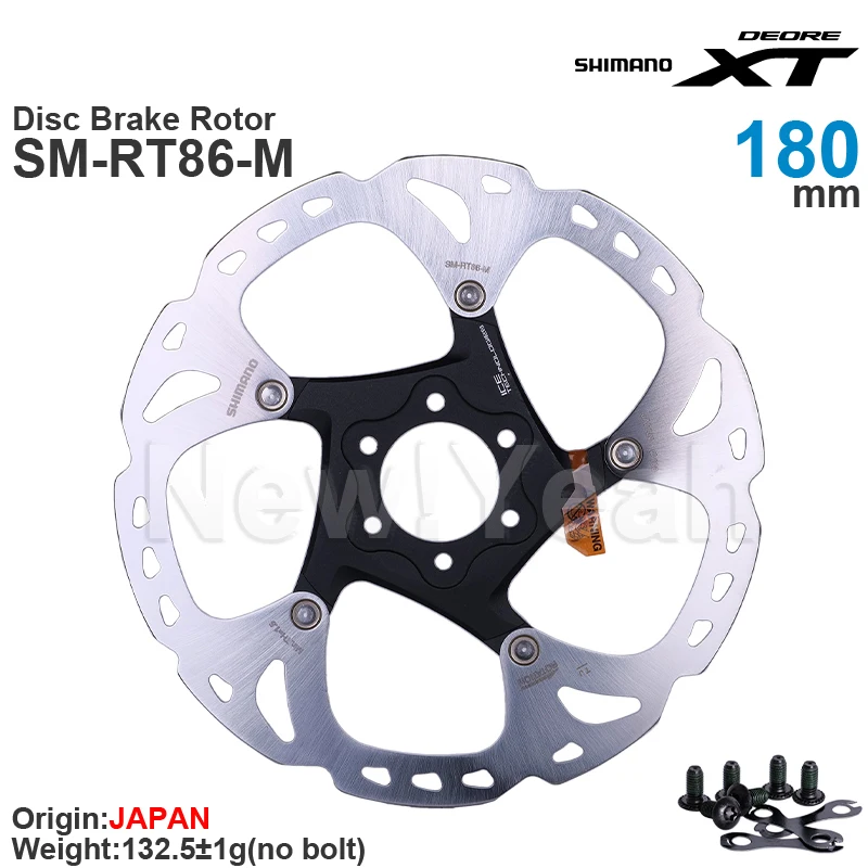 시마노 데오레 XT M8000 SLX - 6 볼트 디스크 브레이크 로터 SM-RT86, 203mm, 180/160mm  부품