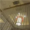 Vibrant Ceiling-Hung Chain-Link Metal Mesh Wind Decor 6