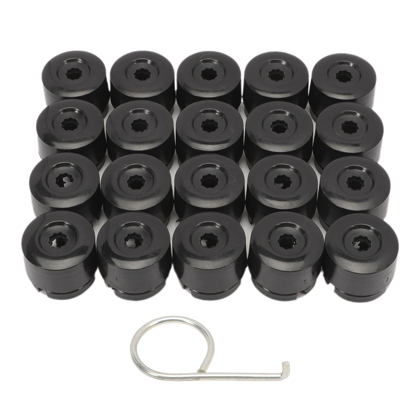 19 mm Car Wheel Nut T5 T6 Wheel Nuts Caps Hub Screw Cover Protective Caps Nut Screw Head Cover 20pcs