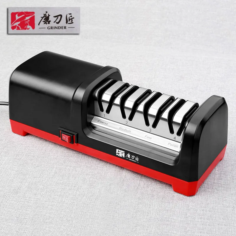 TAIDEA Electric Diamond Knife Sharpener New Upgrade Sharpening System Have Polishing Grit 360