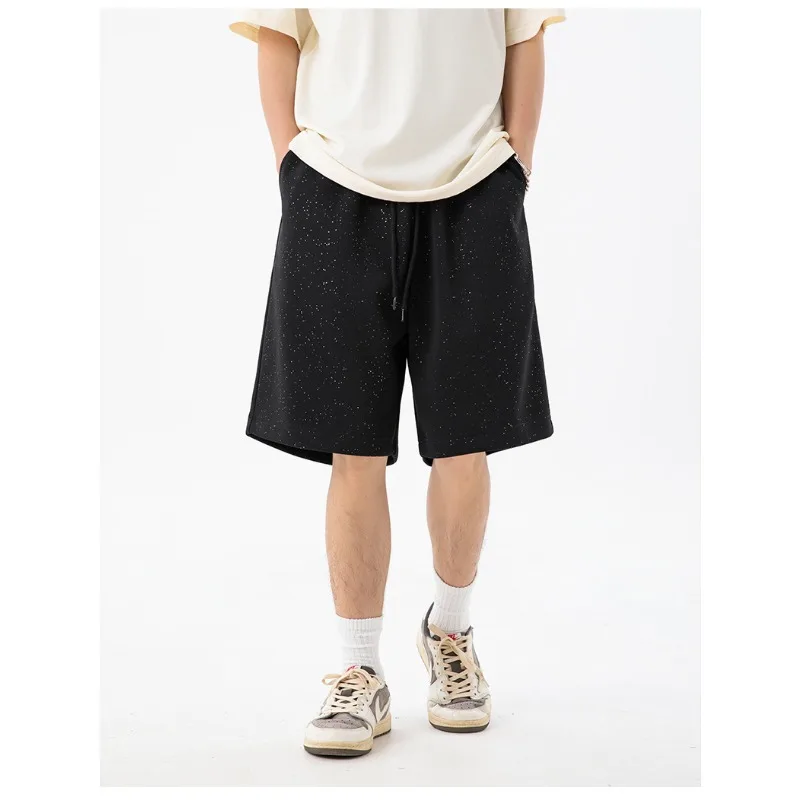 Shorts Full Marks Trousers Korea Male Heavyweight Texture Mantianxing Leisure Summer Japan Loose Fitting Pentagonal Pants