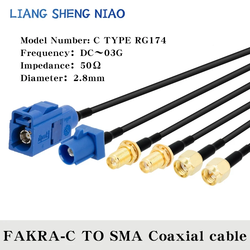 RG174CoaxCablelineFAKRACTYPETOSMAMaleFemaleCoaxialcableConnectorRFCrimp.jpg