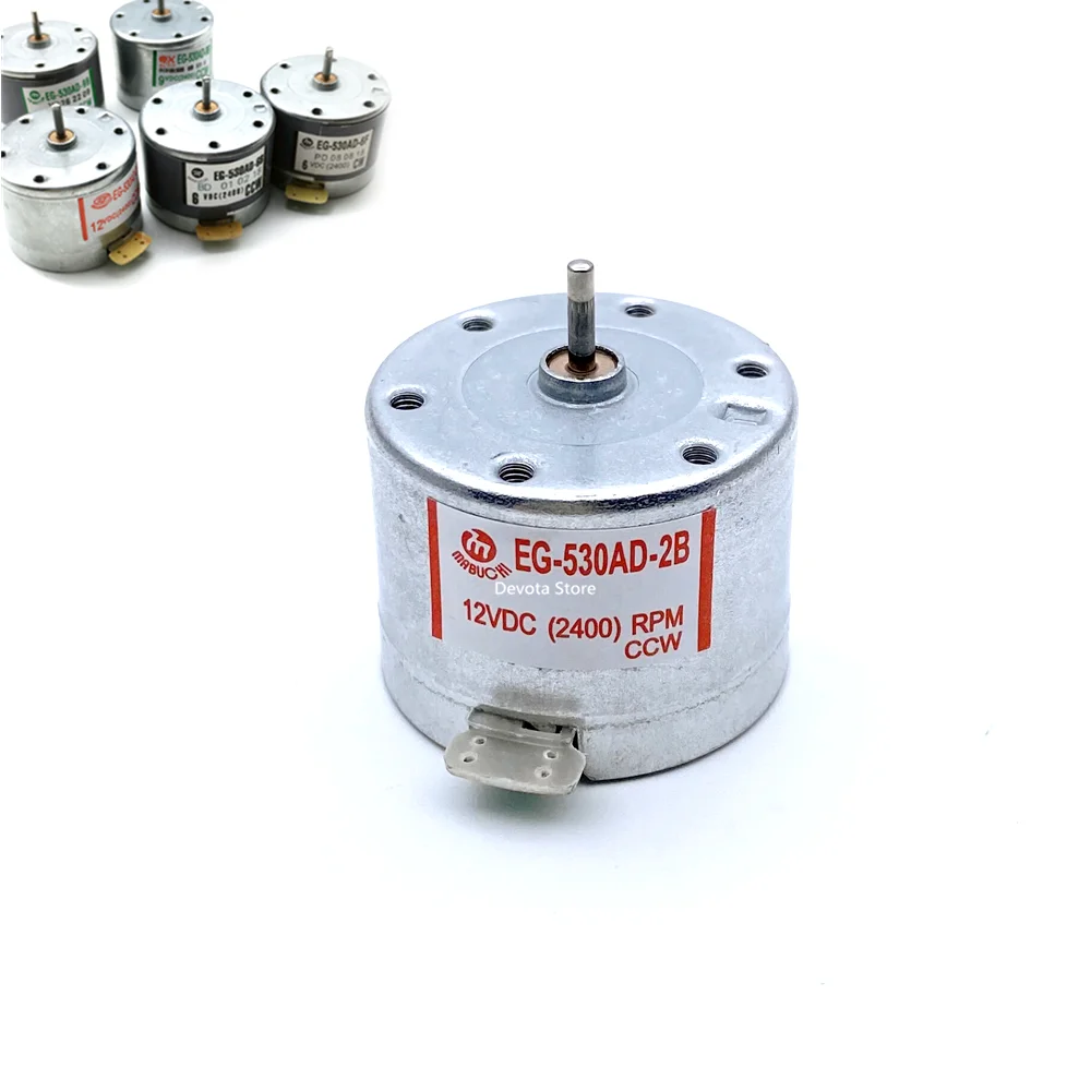 DIY Recorder Small Motor DC 6V 9V 12V EG-530AD-2B 2F 6B 6F 9B 9F CCW CW ...