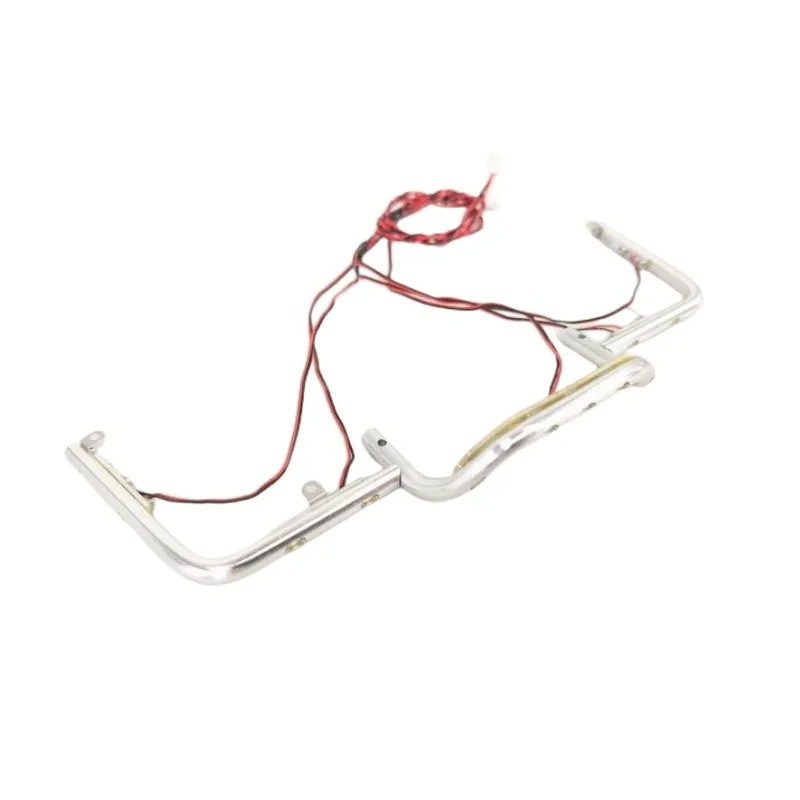 CNC LED Front Bumper Light Bottom Lamp Bar for Tamiya 1/14 RC Tractor Truck Trailer Scania 620 56323 730 Upgrade Car Accessories 5