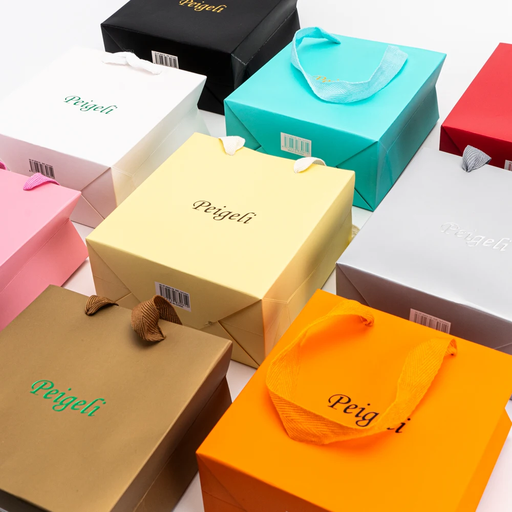 100pcs Party Favor Bags Custom Logo Kraft Paper Shopping Bags for Birthday Gift Jewelry Candy Treat Goodie Goody Grocery Package 17 S8dfdeba646854fc8820f48638507df4cL