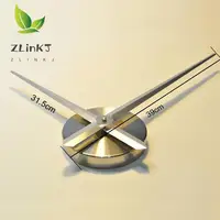 12 CM New Brief DIY Large Clock Needles Quartz Hour Hands Accessories Mechanism Big Size  for 3D Wall Clock Modern Home Decor 1