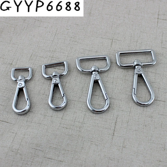 High quality 14mm 19mm 26mm 32mm Metal trigger Thicken snap hook for bags  swivel clasp hardware handbags purses trigger - AliExpress