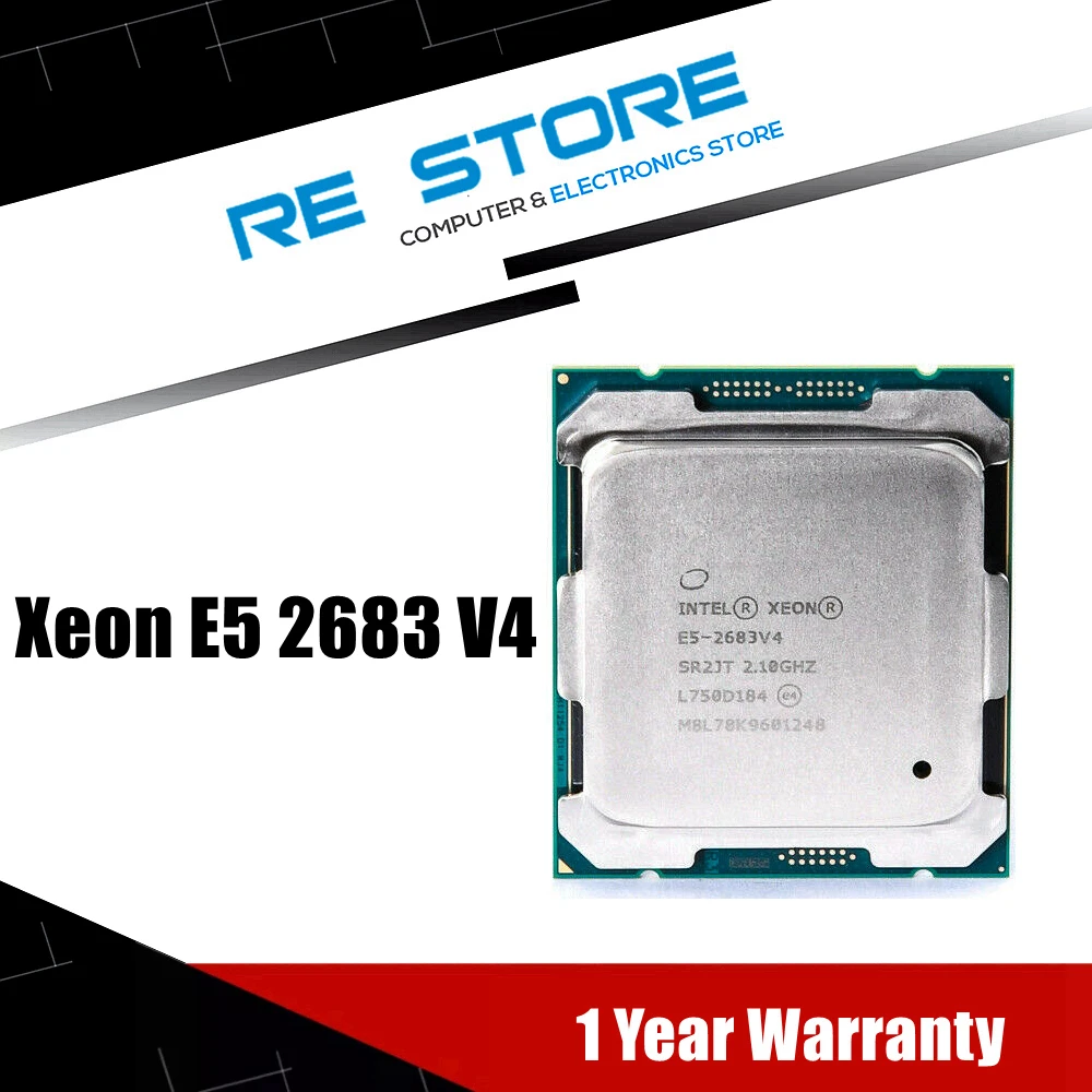 Intel Xeon E5 2683 V4 Sr2jt 2.1ghz 16-cores 40m Lga2011-3 E5 2683v4 ...
