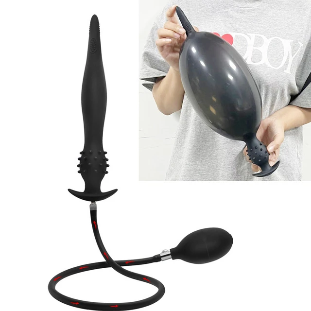 Adulti Gemes espansione Plug anale gonfiabile giocattoli del sesso per le  coppie Silicone Butt Plug Squirt Vagina dilatatore anale erotico Sex Shop -  AliExpress