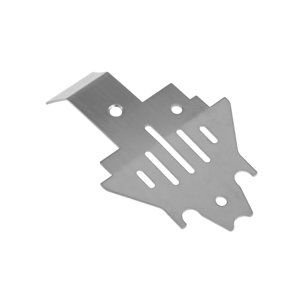 Stainless Steel Chassis Armor Axle Protector Skid Plate for 1/10 RC Crawler TRX4 TRX-4 Upgrade Part