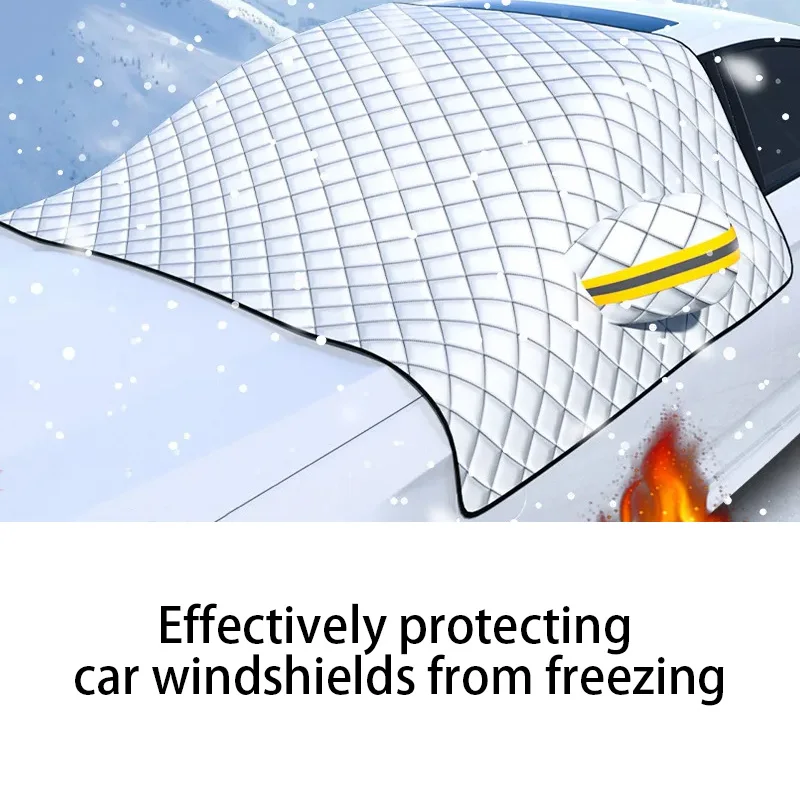 Winter Car Front Windscreen Cover Windshield Sunshades Universal Automobile Anti Snow Frost Ice Shield Dust Protector Cover