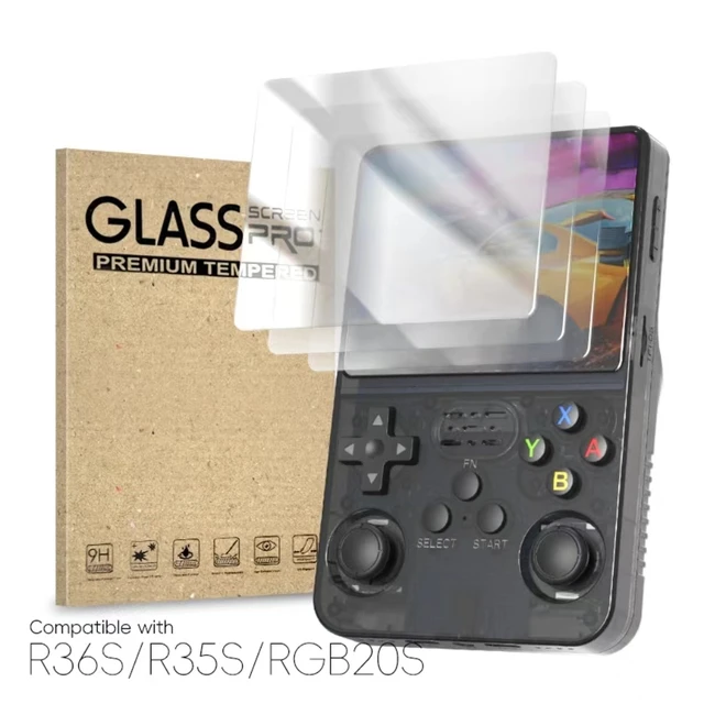 3.5Inch Tempered Glass Screen Protector for R36S /RGB20S/R35S Handheld Game Console
