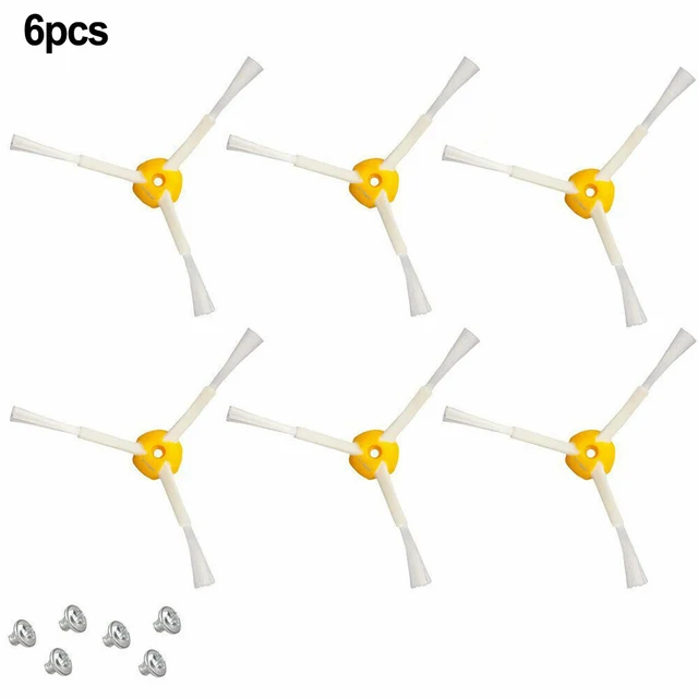 3/6pcs Side Brush For IRobot 8 9 Series Robot Vacuum Cleaner Triangle Side Brush Sweeping Replacement Accessories Side Brush