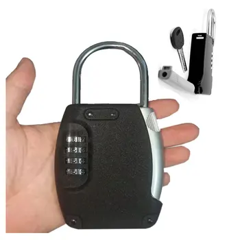 Key Storage Puzzle Box Organizer 4 Digit Combination Password Security Password Lock Keyless Home Key Safe Box 1