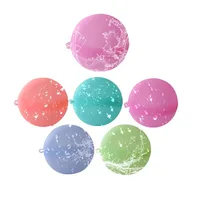 30PCS Water Balloons Reusable Refillable Water Balloon Quick Fill Self Sealing Water Bomb Splash Balls for Kids Swimming Pool 2