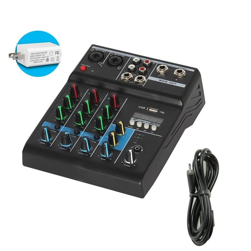 

Lightweight Mixer Console Built-in Bluetooth-compatible Receive Playback
