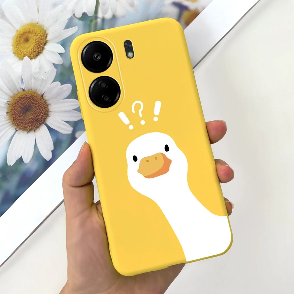 For Xiaomi POCO C65 Case Cute Cartoon Cat Painted TPU Silicone Back Cover For Xioami POCO C65 POCOC65 C 65 6.74 Phone Case Funda