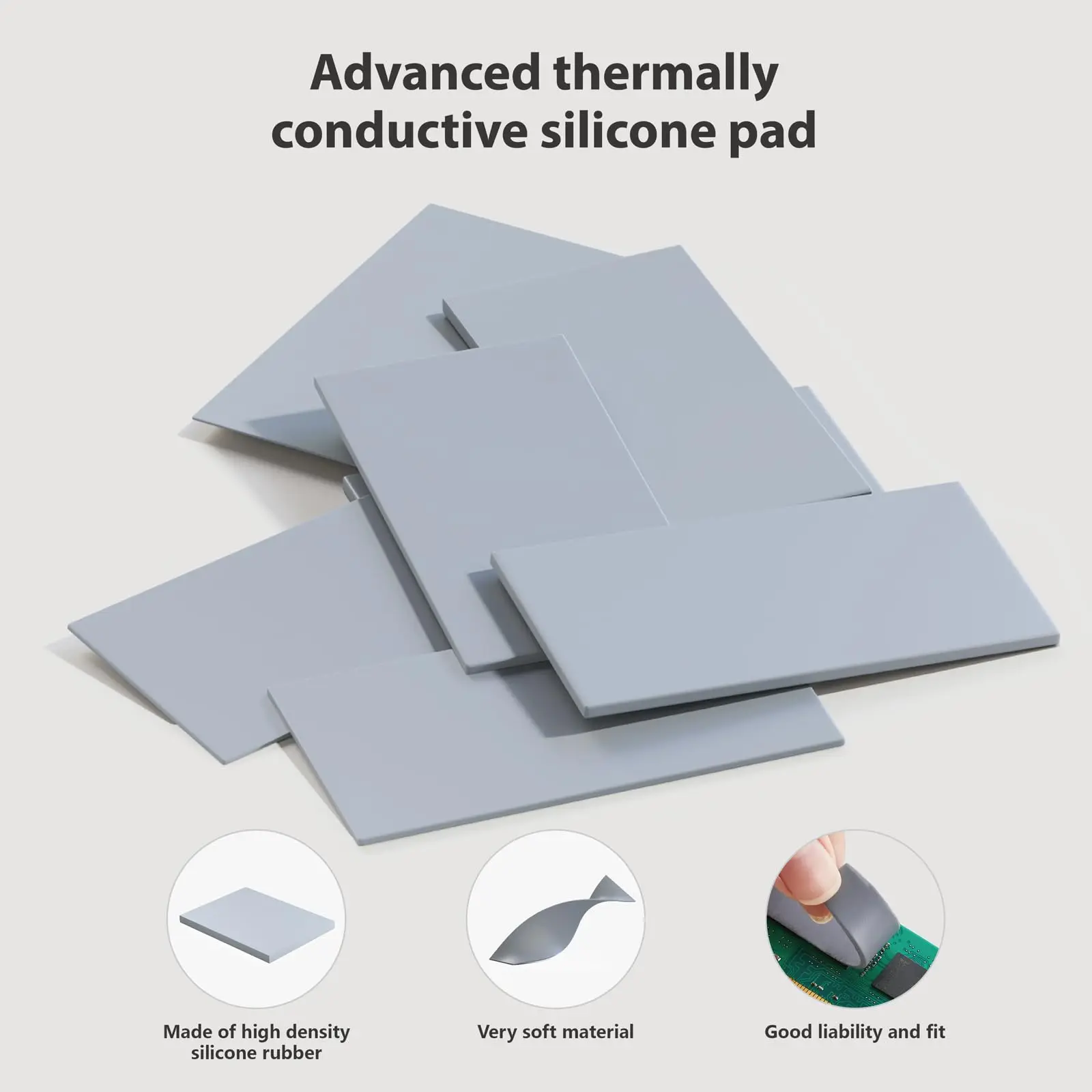 High-Performance Thermal Conductive Silicone Pad for Optimal Heat Management