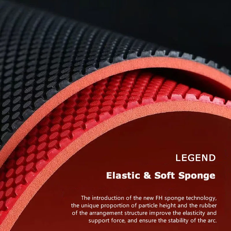 729 Friendship 802 Legend SP Table Tennis Rubber Short Pimples-out Ping Pong Rubber with Elastic Sponge