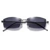 Bifocal Glasses Men's Frameless Reading Glasses Men's Sunglasses Binocular Glasses +1.0 +2.0 +3.0 Men 2