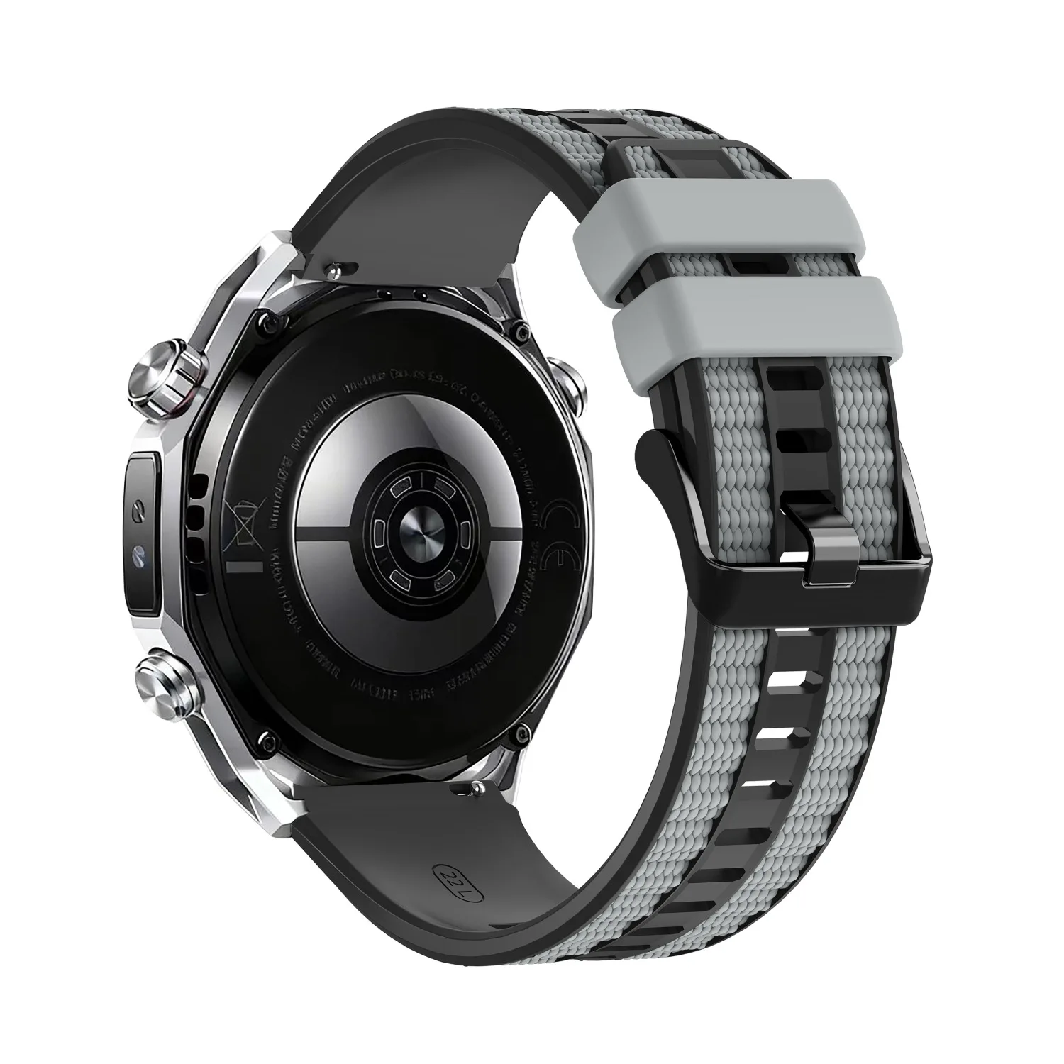 Offizielles 22-mm-Armband für HUAWEI WATCH GT 6 5 4 46mm/Ultimate 2/Watch GT 4 5 6 Pro Serie, Silikon-Composite-Armband, Correa-Armband – Detail 15