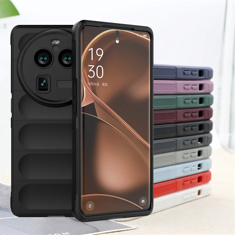 Per Cover Oppo Find X6 Pro Case Per Oppo Find X6 Pro Capas Paraurti Antiurto Per Telefono Tpu Morbido Per Fundas Oppo Find X6 Pro Cover