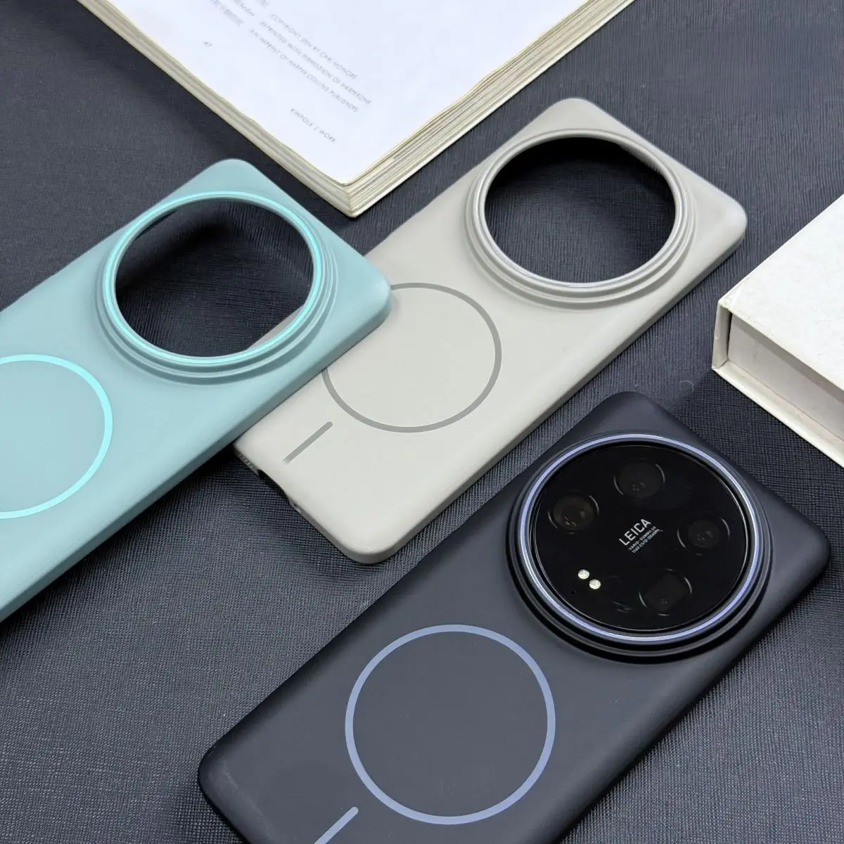 Sleek Hard PC Magnetic Wireless Charging Protective Back Cover Case