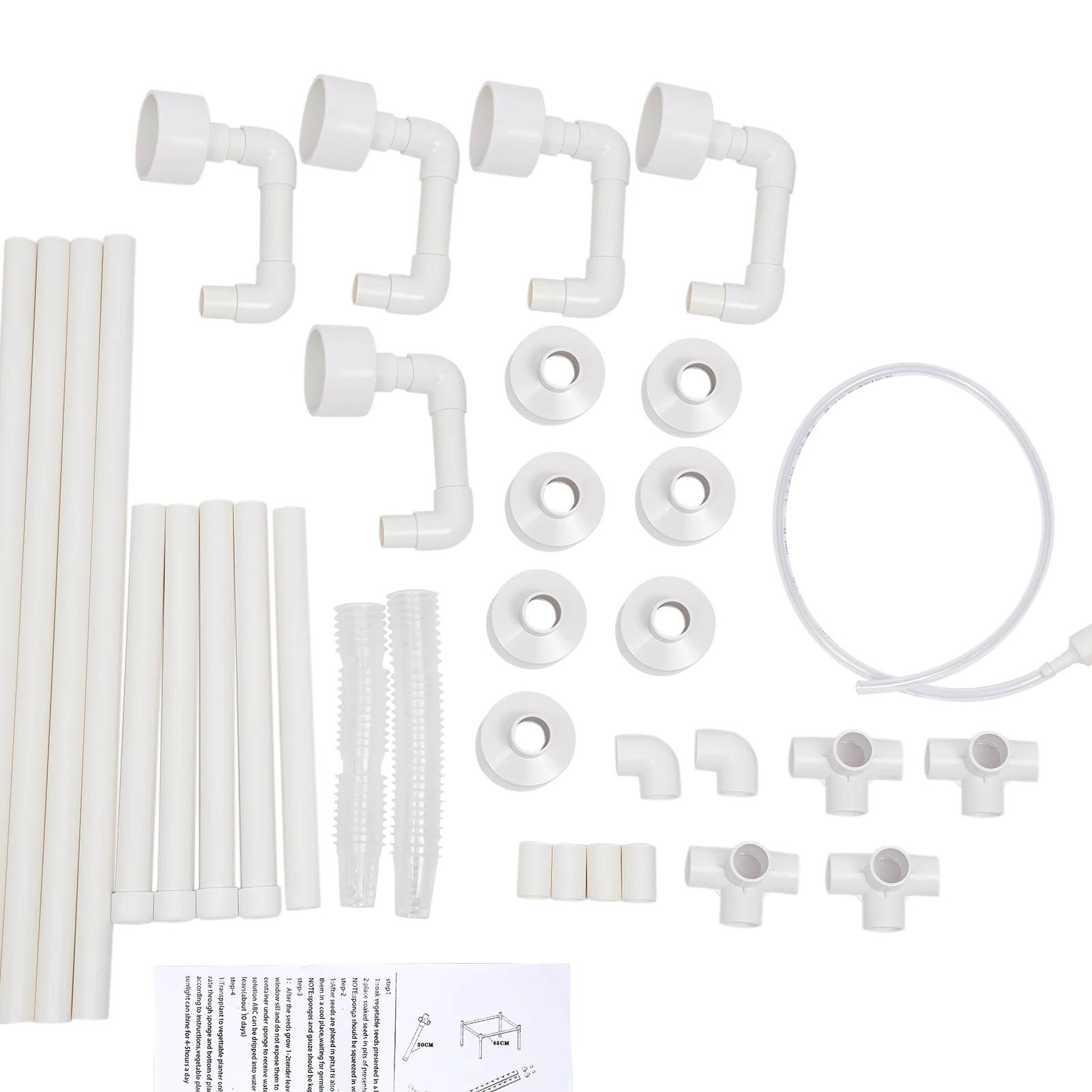 Hydroponic Grow Kit 36/54 Pflanzenspiele, Hydroponic Growing System, Soilless Nft System Pvc-u Vertikaler Gemüsepflanzer – Detail 25
