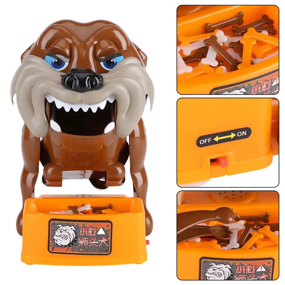 Plastics Flake Out Bad Dog Games Simulation Electric Dog Tabletop Game Multifunctional Craft Decor Finger Bite Scary Game
