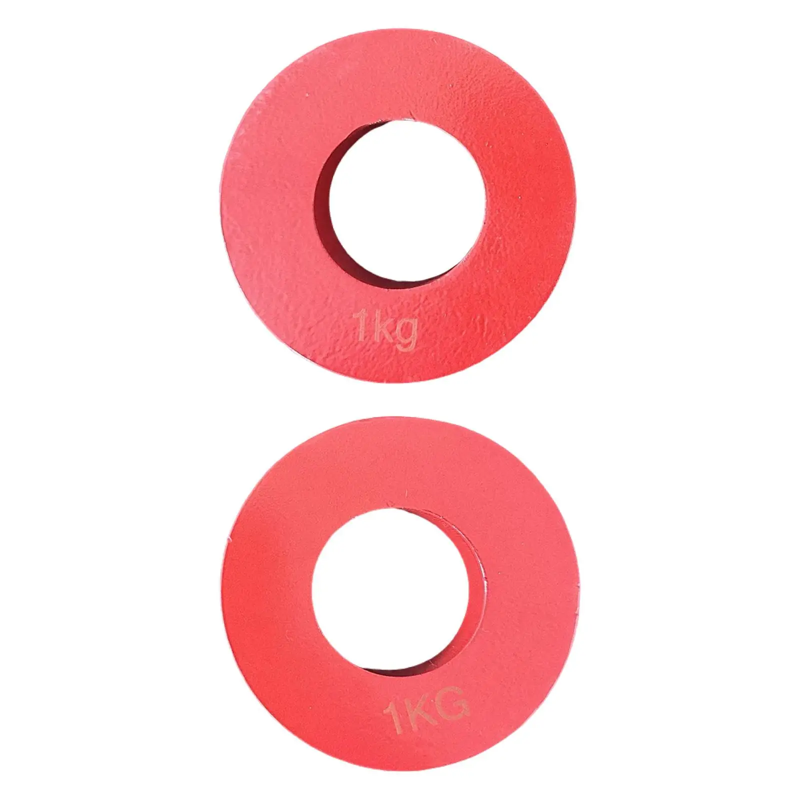 2 Pieces Barbell Plates Easy to Store Steel Convenient Use Easy to Attach Weight Plate Small Change Plate Fitness Professionals