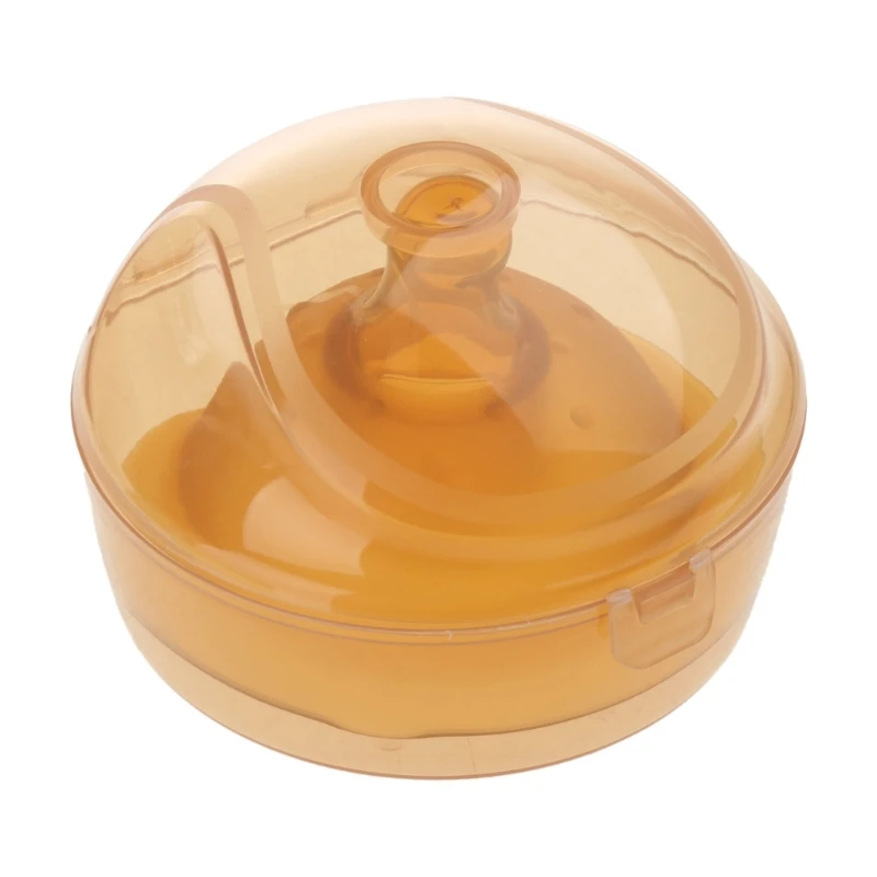 Q0KB Double Layer Silicone Nipple Protector Breastfeeding Mother Breast for Protectio