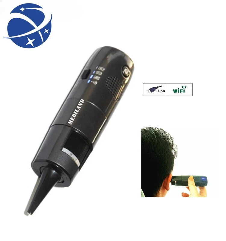 

ML-402O Wifi Otoscope for IOS/Android/WIndows HD video household otoscope wireless Endoscope to check ear and nose