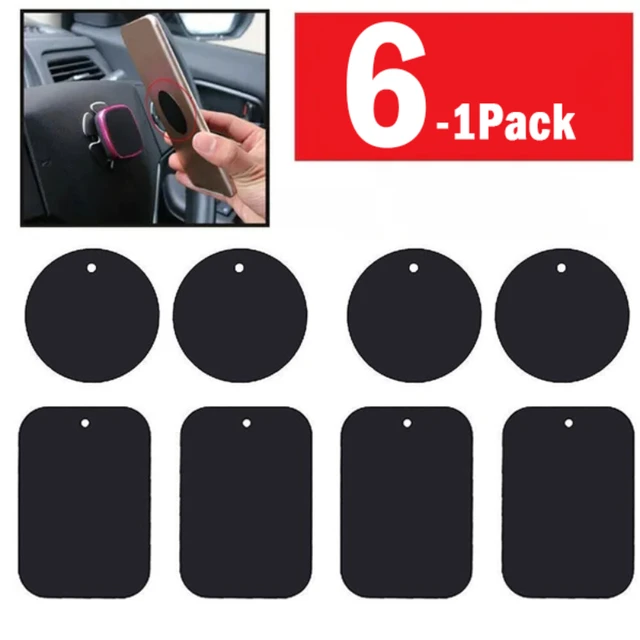 Metal Plates Adhesive Sticker Replace For Magnetic Car Mount Phone Holder