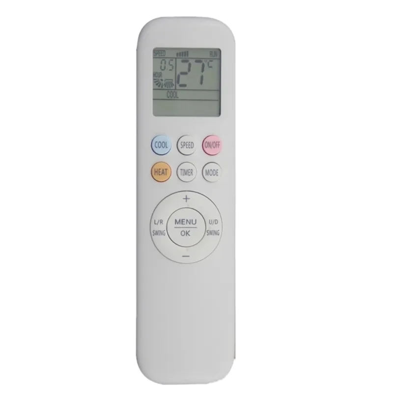 

Universal Air Conditioner Remote Control Replacement for AUX YKR-T/011E Air Conditioning LCD Remote Controller White