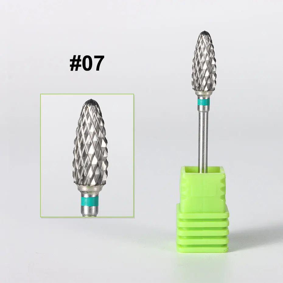 Premium Tungsten Steel Nail Drill Bit for Gel Removal