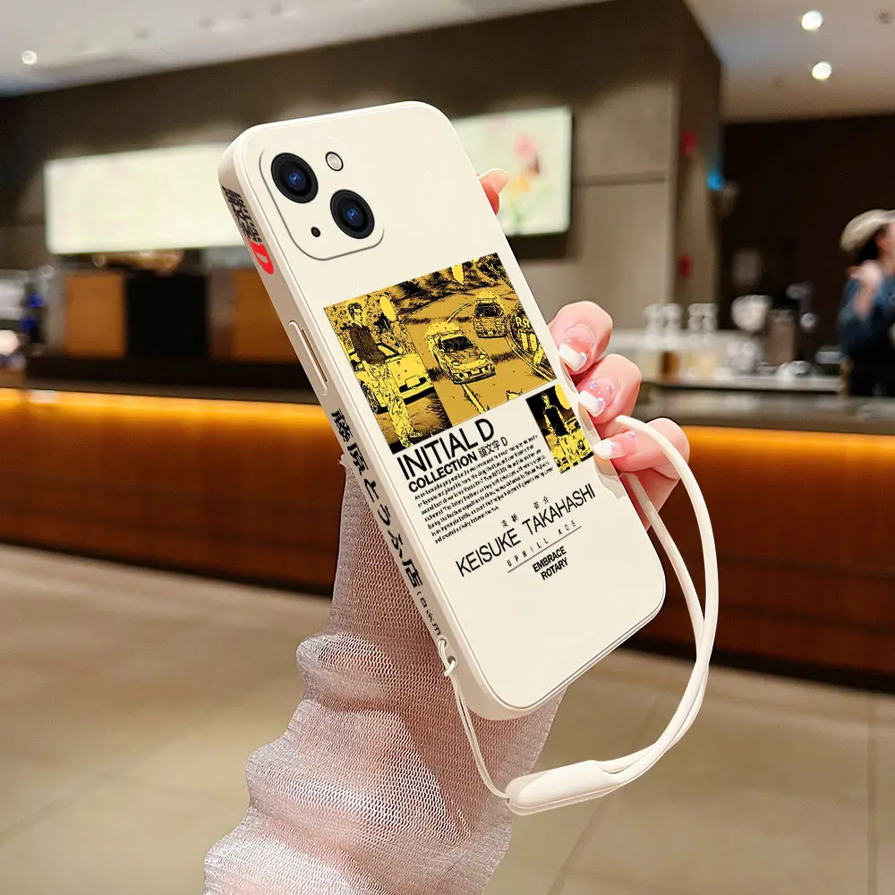 thumbnail image 1 of Funda de teléfono con inicial de Anime D para iPhone 15 14 13 12 11 Pro Max Mini X XR XSMAX SE20 8 7 Plus 6 6SPlus, funda de silicona, 1 of 5