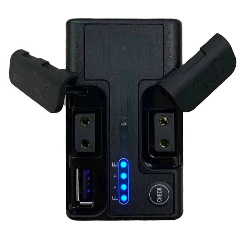 Con D-Tap Batteria Per Sony Pmw-160 Pmw-200 Pmw-300 Pmw-Ex1 Ex3 Ex280 Ex260 Phu-60K