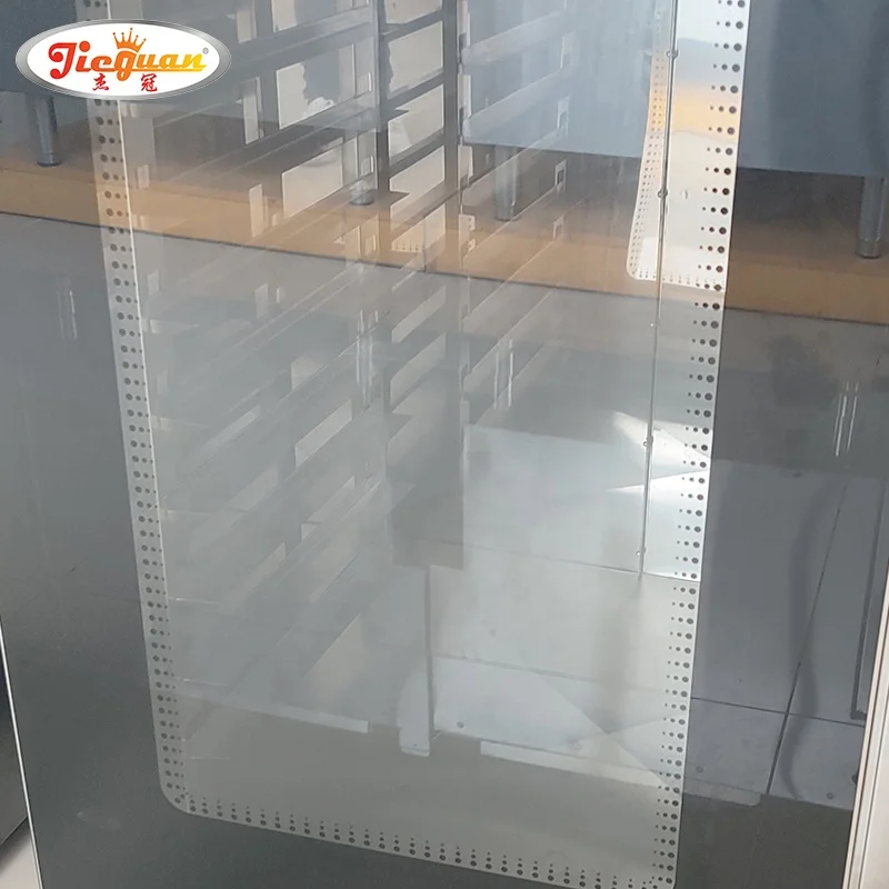 Professional Electric Steam Type Oven Bread Ferment Tank Hot Air Circulation Perspective Fermentation Room With Spray 3