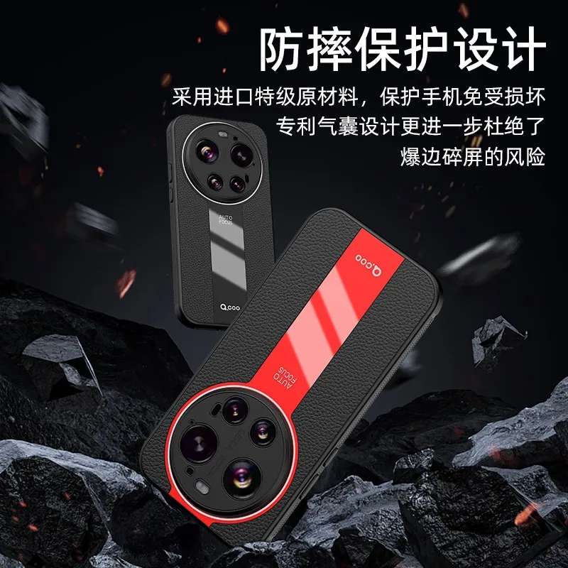 Luxury PU Leather Stylish Soft Anti-Fall Phone Case - Shockproof and Protective Shell