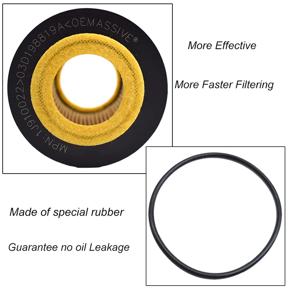 Oil Filter For Seat Toledo Ibiza IV ST 6J8 Skoda Roomster Fabia I Combi 6Y5 Rapid NH3 Volkswagen Fox 5Z3 Polo 6R 1.2L