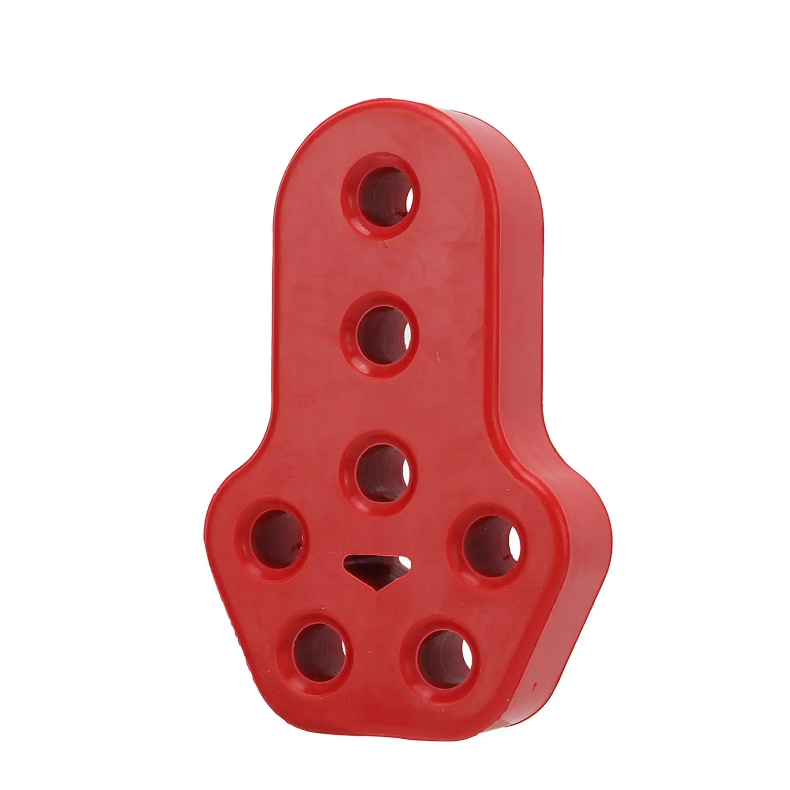 Muffler Rubber Insulator 7 Holes Car Exhaust Hanger Bushing Perfect Replacement for chassis for pipe Bracket