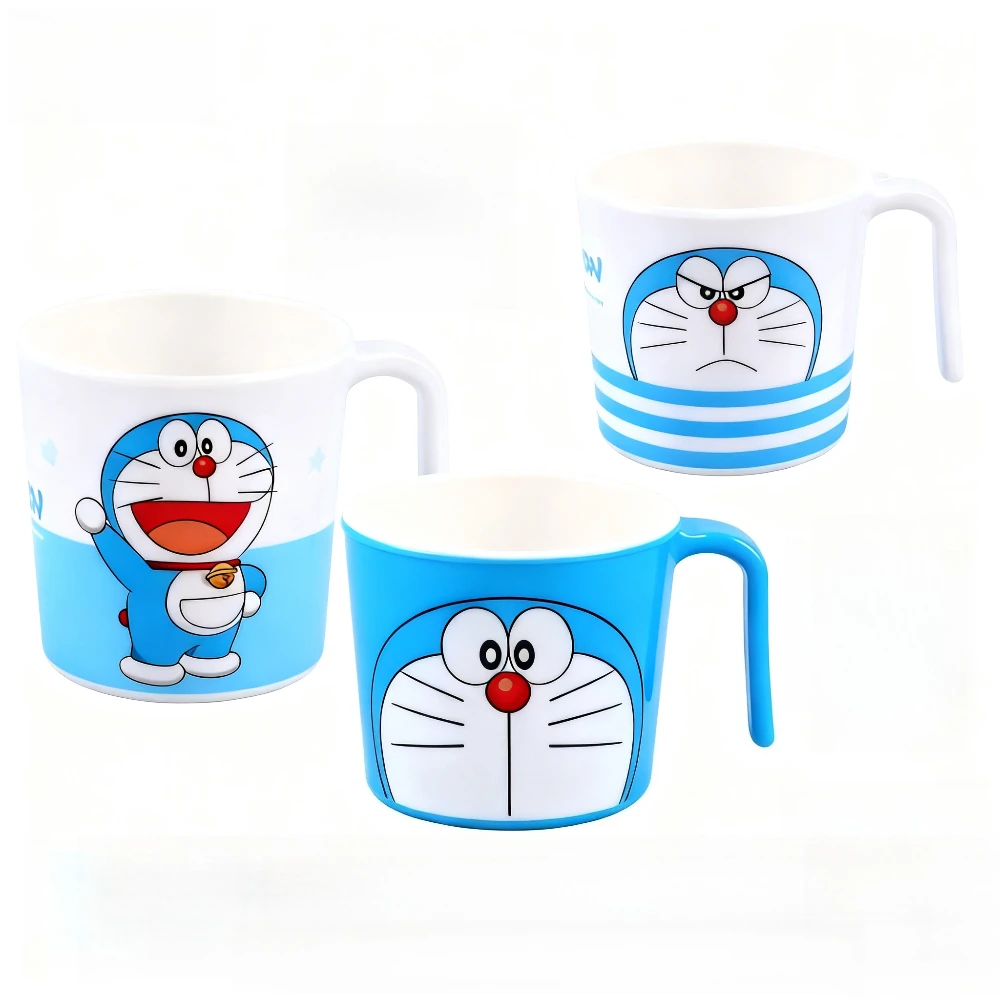 Adorable Doraemon Multi-Purpose Mug with Lid - Kid-Friendly and Dropproof
