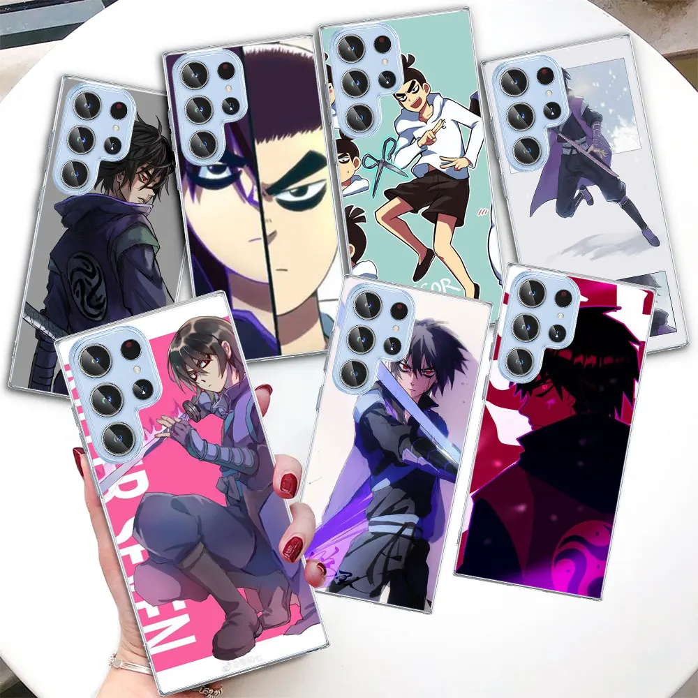 Anime Killer Seven Clear Cover Per Samsung Galaxy S23 S22 Ultra S10E Custodia S21 S20 Fe S10 5G S9 S8 Plus S7 Edge Soft Phone Fudna