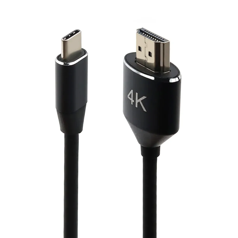 HDMI ȣȯ 4K Ÿ C to HDMI HD  ̺ , 2m, usb 3.1, ƺ , ȭ̿, usb c ̺
